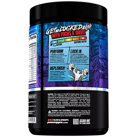 프로섭스 닥터 지킬 나이트메어 스팀프리 프리워크아웃 블루 라즈 1lb 1.25oz 30회분