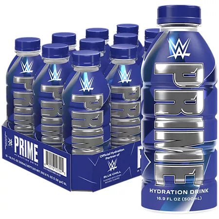 프라임 하이드레이션 BCAA 블렌드 블루 칠 16.9 fl. oz., 12 pk. – BCAA 함유 수분 보충 음료