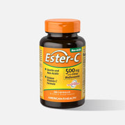 아메리칸 헬스 에스터-C 500mg + 바이오플라보노이드 – 속편한 비타민C·면역·항산화, 120정