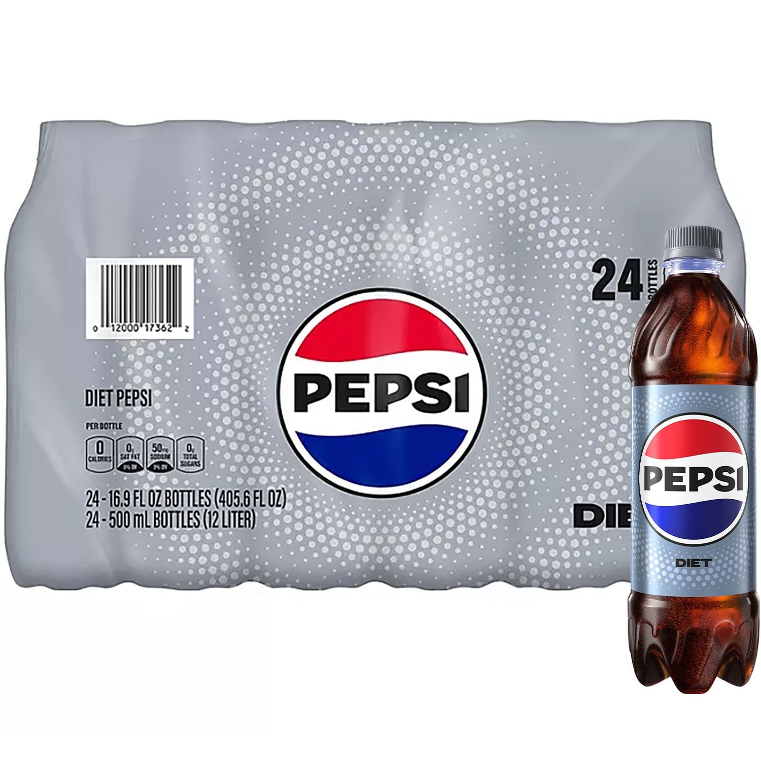 다이어트 펩시, 16.9fl oz, 24팩