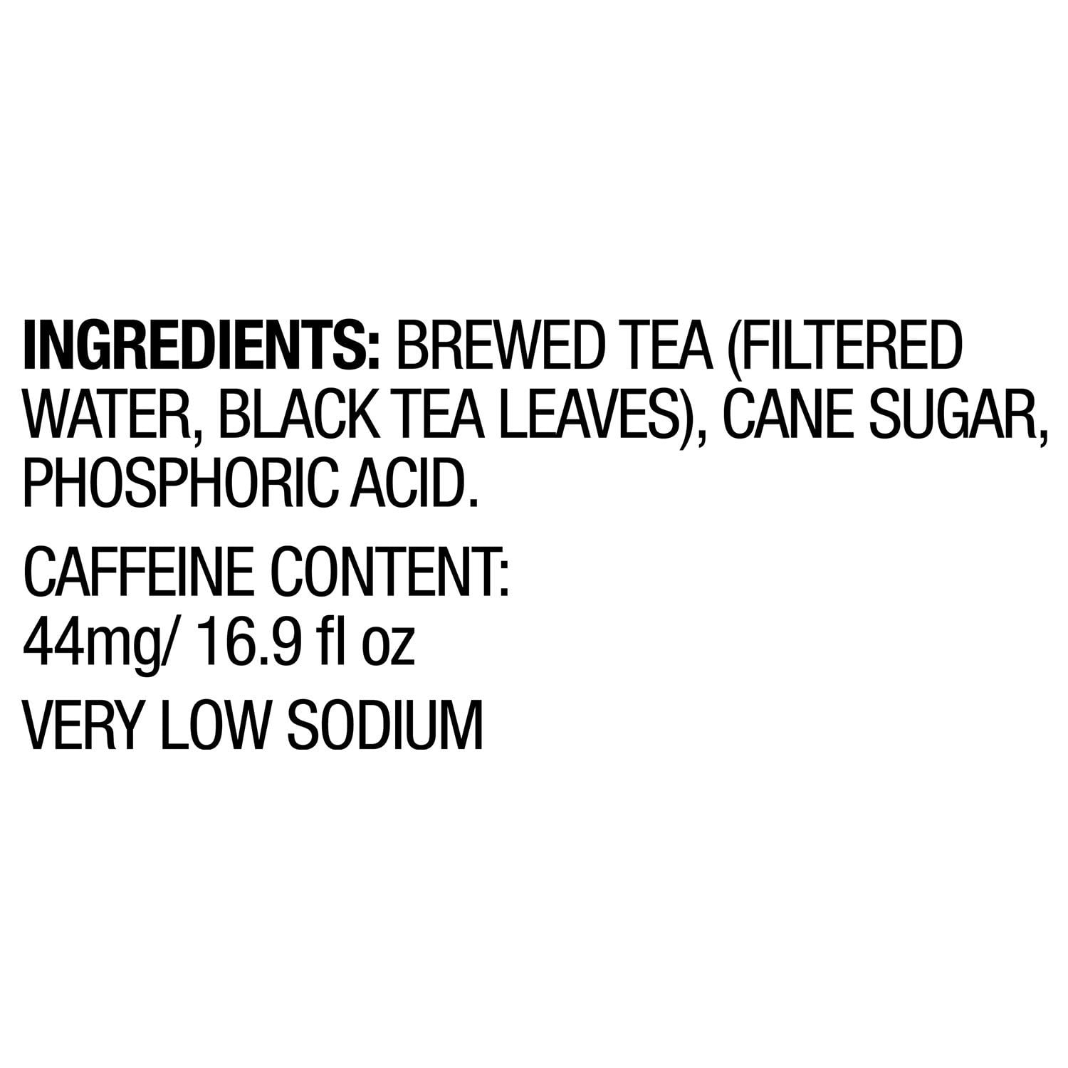 골드피크 스위트 티 16.9 fl oz × 18 pk – 달콤하고 부드러운 홍차 음료