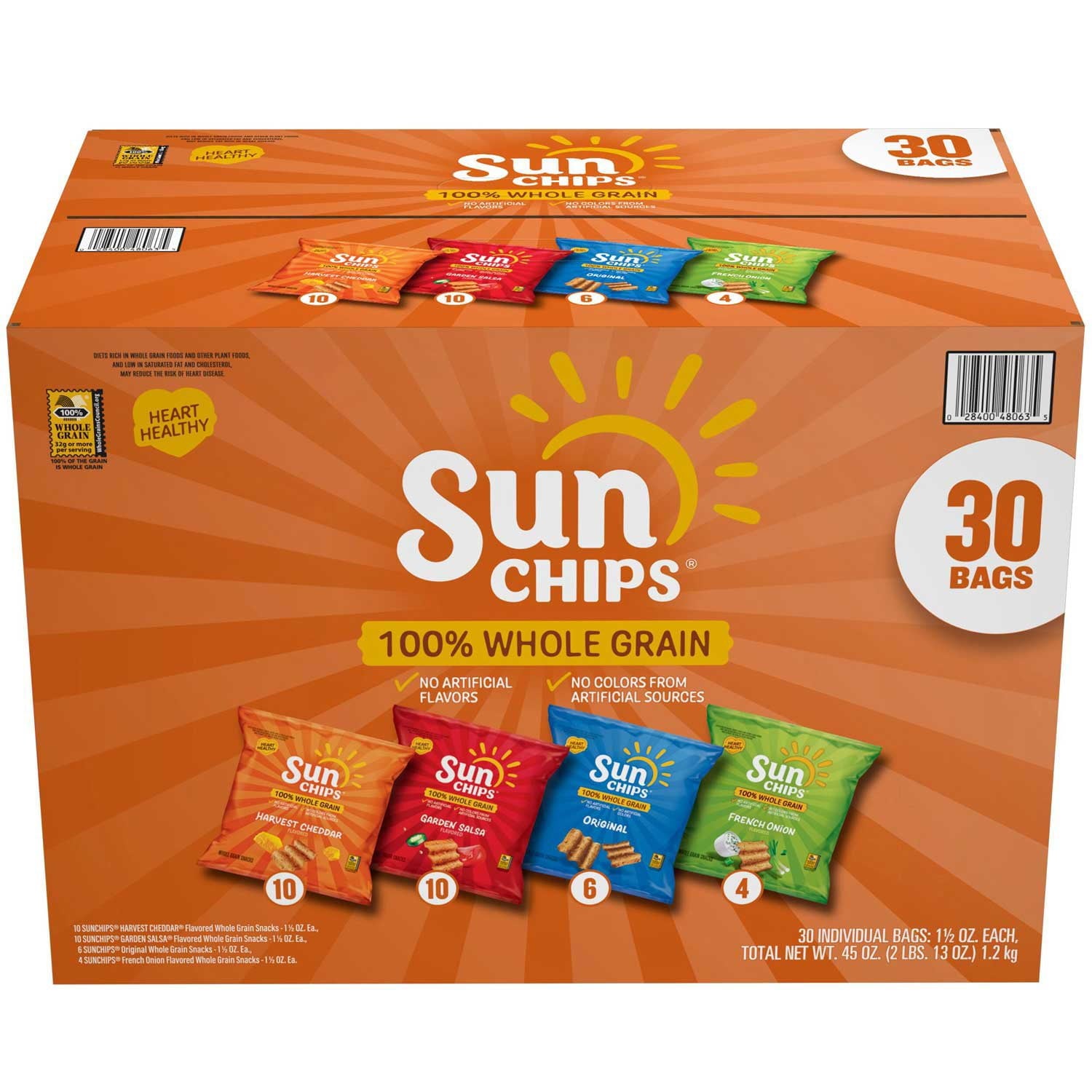 썬칩 통곡물 버라이어티 팩 30개입 ( 다양한맛 )