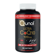 큐놀 울트라 CoQ10 100mg – 높은 흡수율의 코큐텐, 180소프트젤
