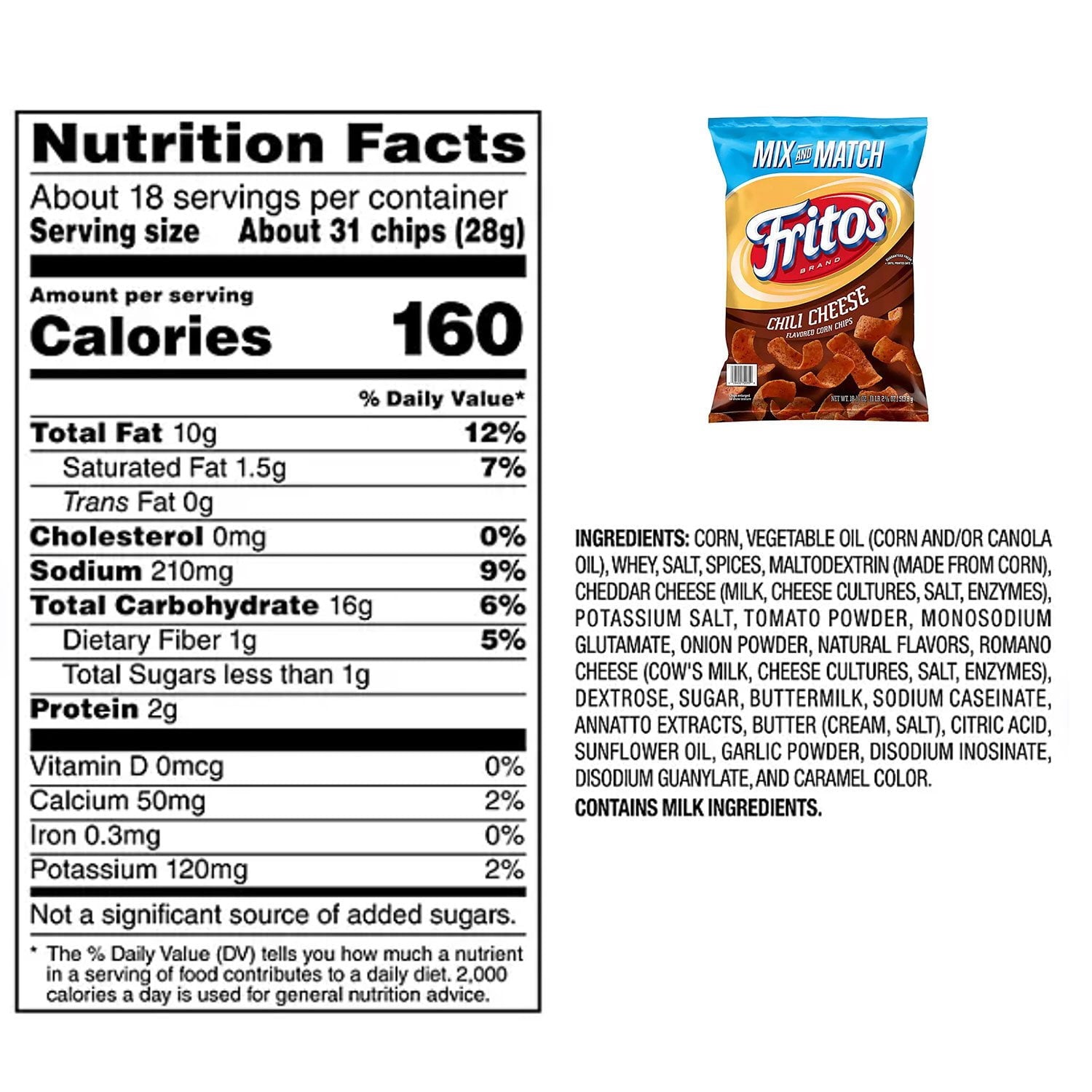 프리토스 칠리 치즈 맛 콘칩 18.125oz