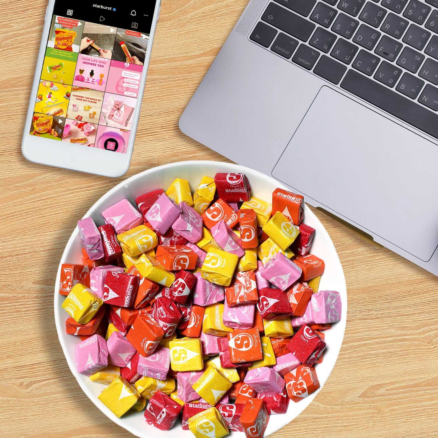 스타버스트 오리지널 과일맛 츄잉 54oz — 부드럽고 쫀득한 과일 츄잉캔디
