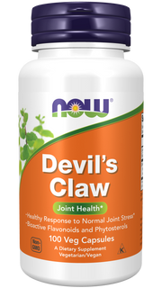 NOW Foods Devil's Claw 100 Veg Capsules 악마의 발톱 뿌리 추출물 관절 건강 보조제