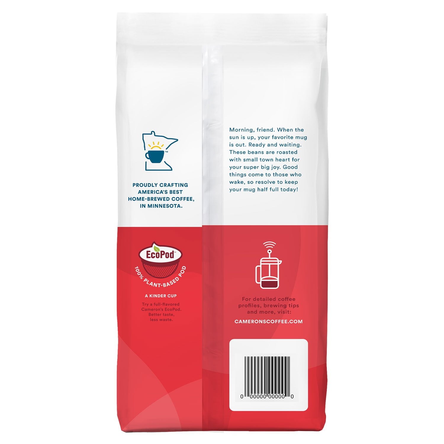카메론 토스티드 서던 피칸 커피 32 oz – 달콤한 피칸 향이 특징인 라이트 로스트 커피