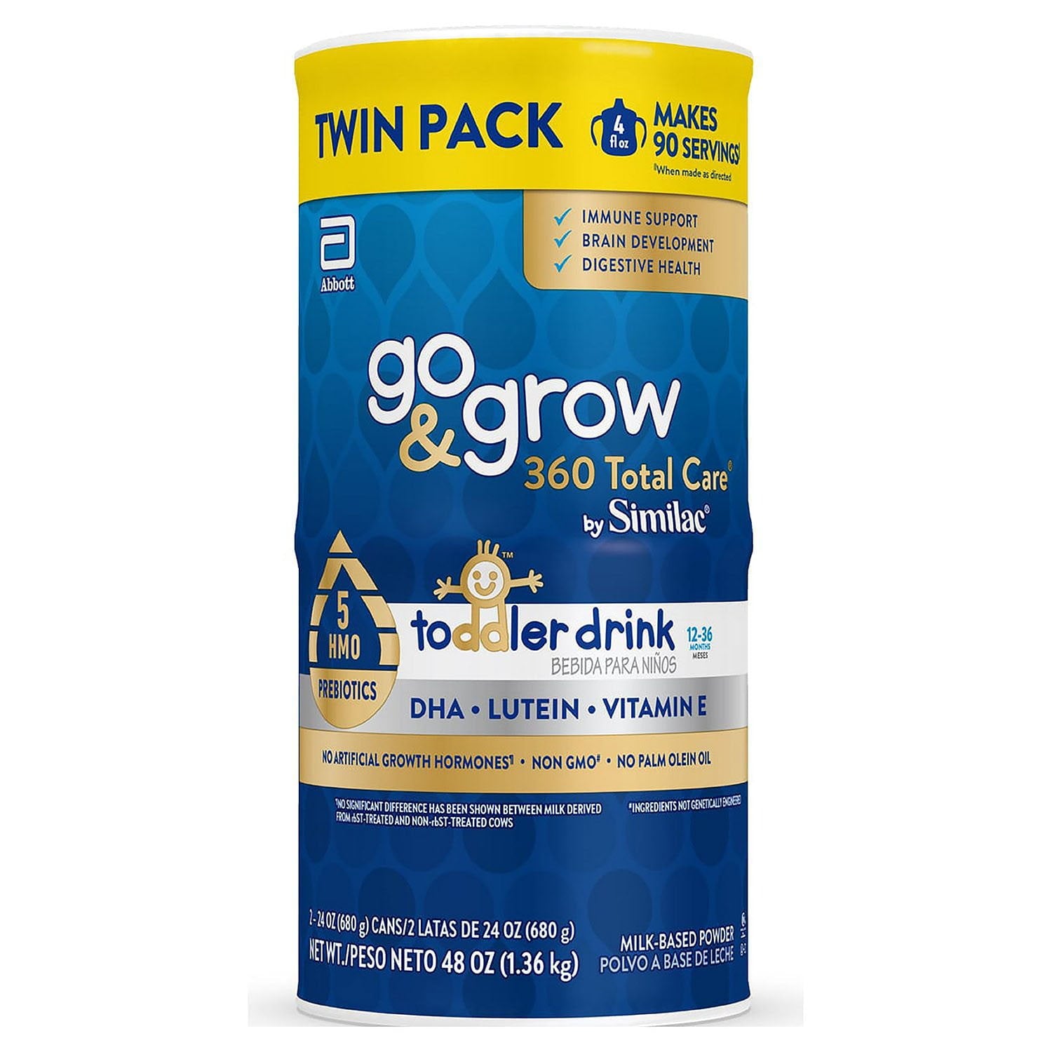 시밀락 고앤그로 360 토털케어 분유 2팩 – 성장·면역·뇌 발달 균형 영양