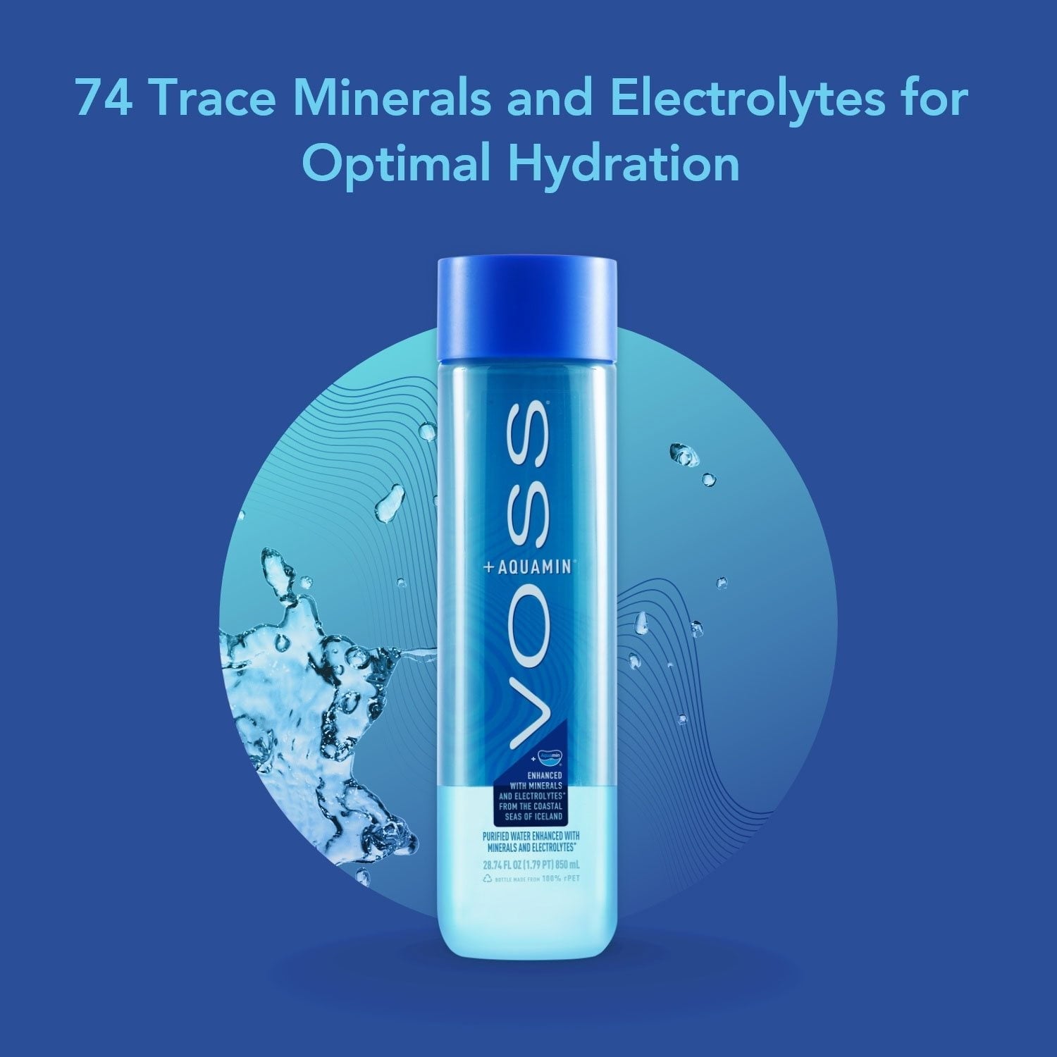 보스 아쿠아민 강화 워터 850 ml × 12 – 미네랄 강화 프리미엄 워터