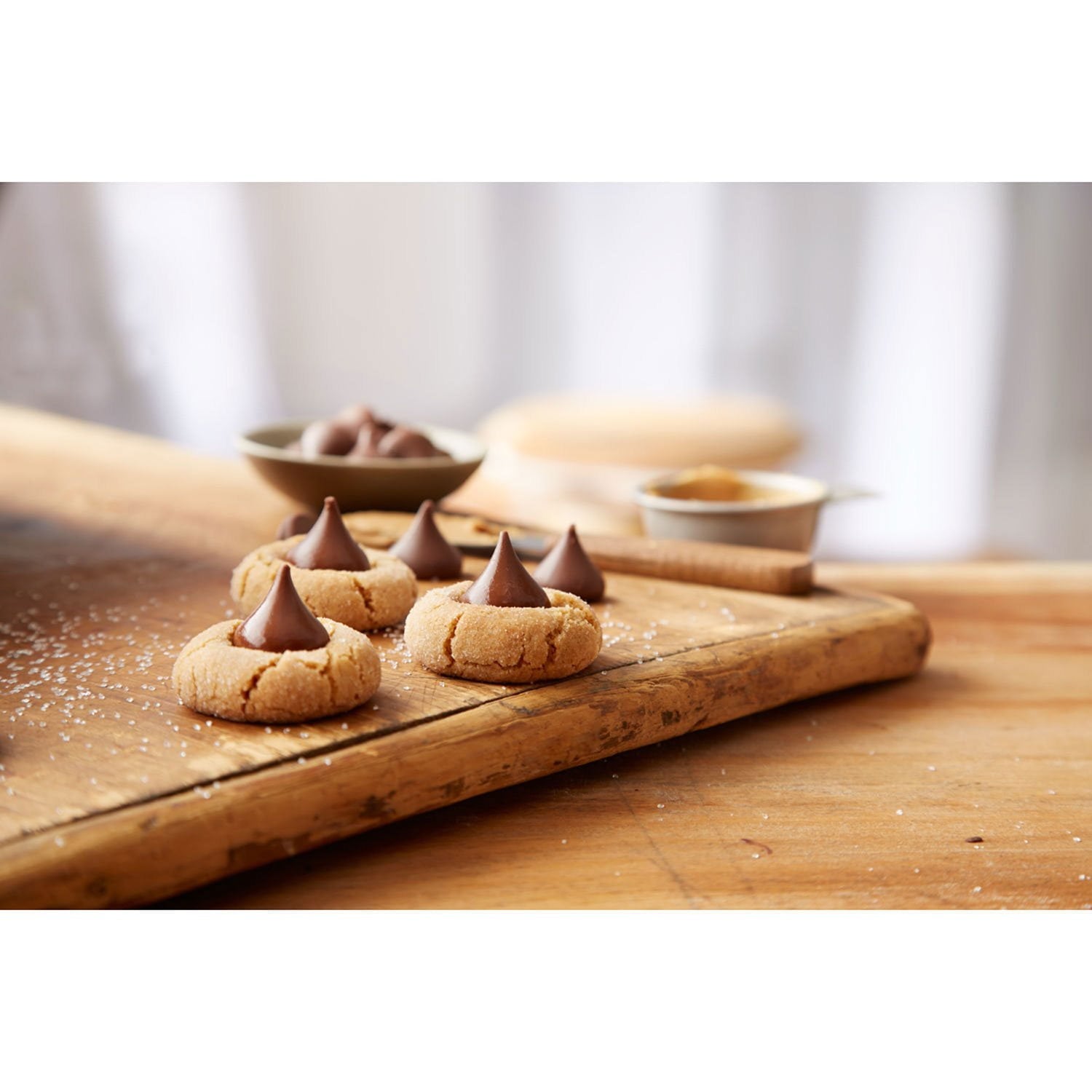 허쉬(HERSHEY'S) 키세스 밀크 초콜릿 캔디 330개 — 대용량 키세스 파우치