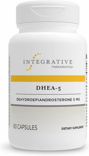인테그라티브 테라퓨틱스 DHEA-5 60 캡슐 – 내분비 기능과 호르몬 관리를 위한 DHEA 캡슐