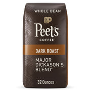 피츠 커피 메이저 디카슨 다크 로스트 홀빈 32 oz – 최고 인기 블렌드 깊고 강렬한 풍미