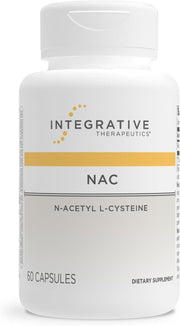 인테그레이티브 테라퓨틱스 NAC 600mg 60캡슐 글루타치온 항산화 호흡기 건강 영양제