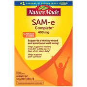 네이처메이드 SAM-e 400mg – 기분 개선·관절 건강·간 기능 지원, 60정