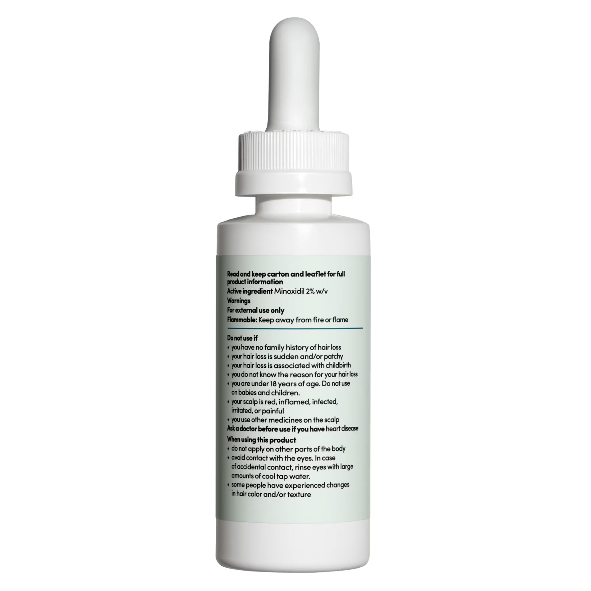 Hers 허스 여성용 미녹시딜 2% 액상 탈모 모발 재성장 트리트먼트 60mL