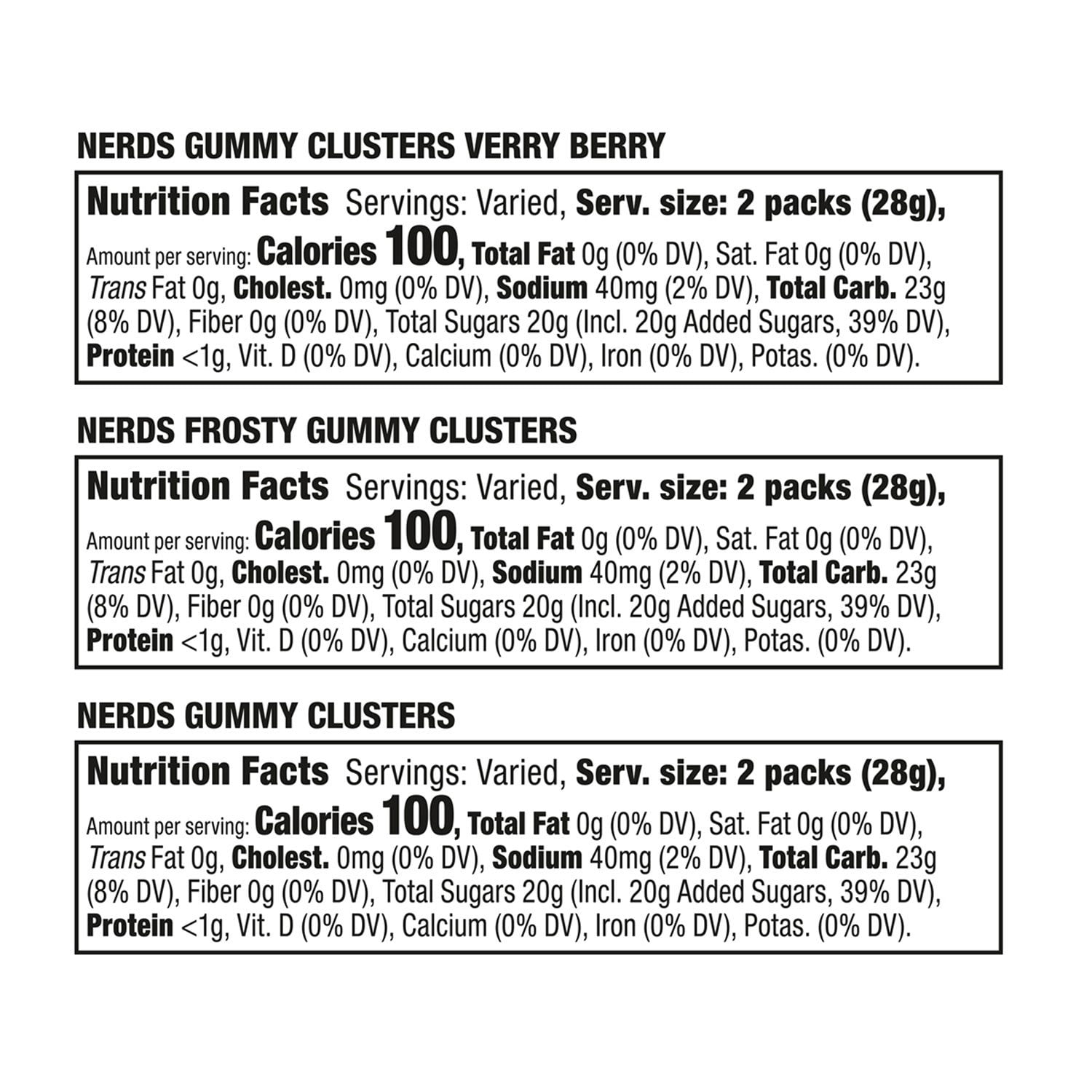 너즈 홀리데이 구미 클러스터 75개입 — 바삭+쫄깃 식감의 인기 젤리 캔디