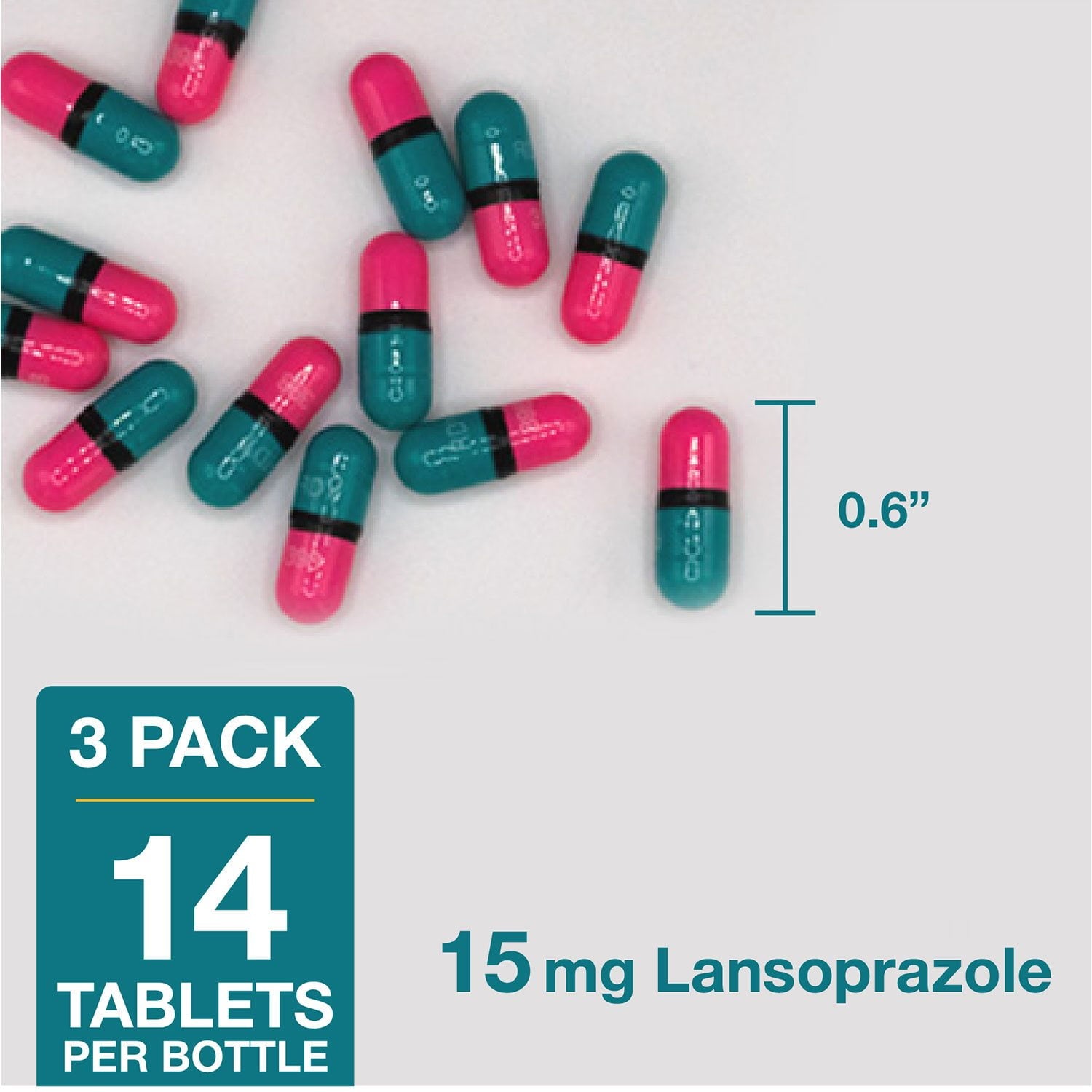 멤버스마크 란소프라졸 15mg 42정 – 위산 과다·속쓰림 완화