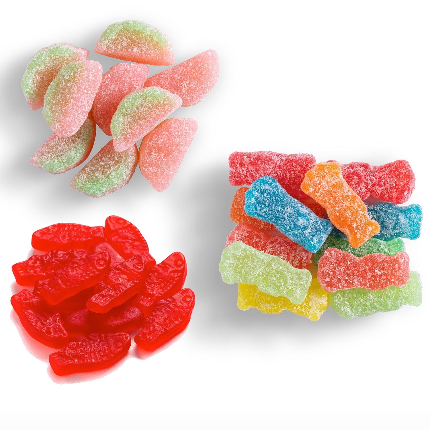 사워패치 키즈 & 스웨디시 피쉬 버라이어티팩 2oz × 24팩 — 새콤달콤 젤리 믹스팩
