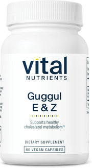 바이탈 뉴트리언스 구굴 E & Z 75mg – 60캡슐 – 갑상선·지질 대사 균형에 사용되는 구굴 추출물