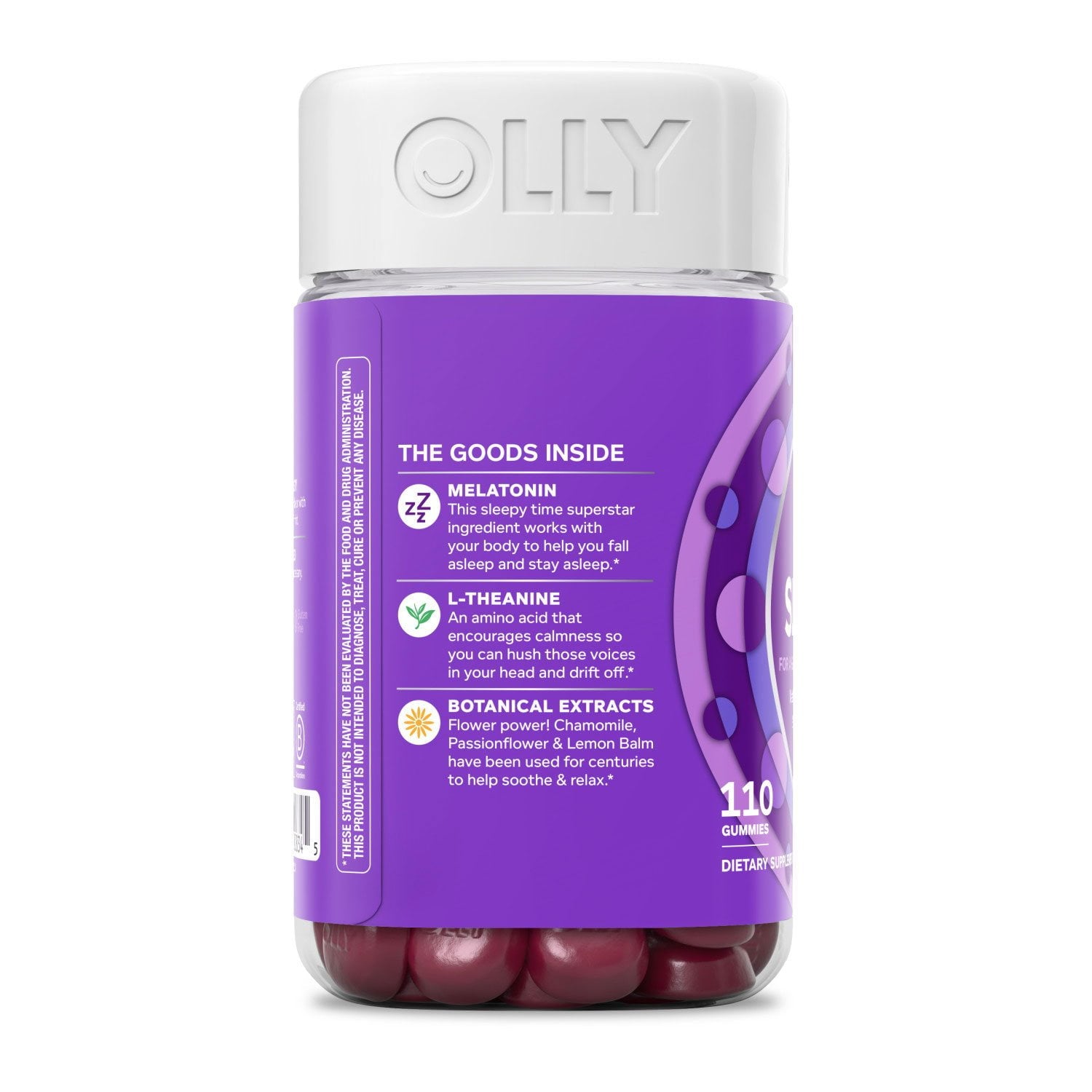 올리 레스트풀 슬립 – 멜라토닌·L-테아닌 수면 구미, 110구미
