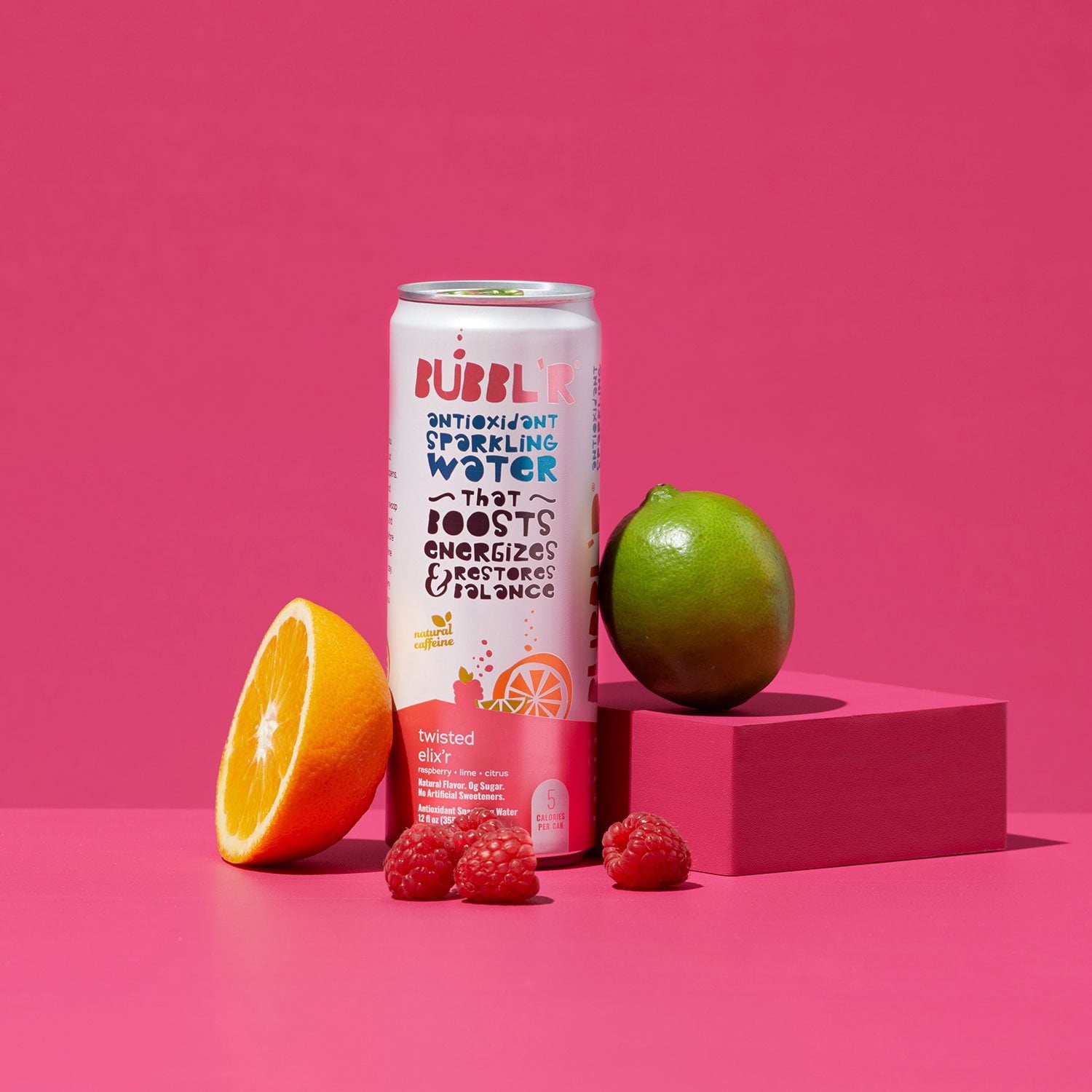 버블러 스파클링 워터 버라이어티 팩 12 fl. oz × 12 – 상큼한 과일향의 무설탕 탄산수