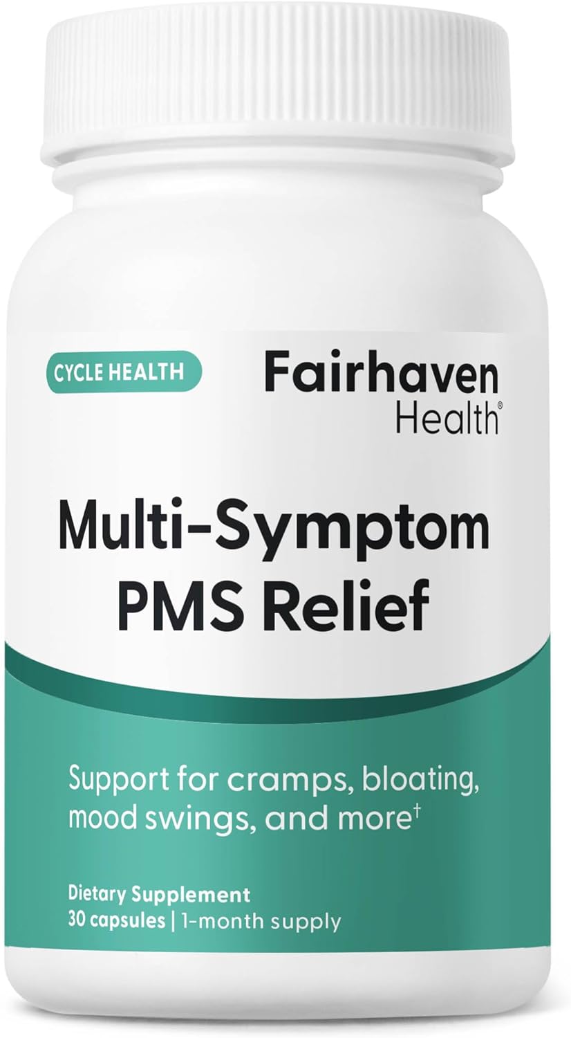 페어해븐 PMS 종합 완화 포뮬라 – 부종·통증·기분·피로 관리 30 정