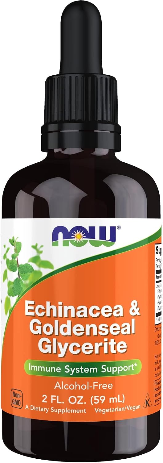 나우푸드 에키네시아 골든씰 글리세라이트 무알코올 액상 59ml