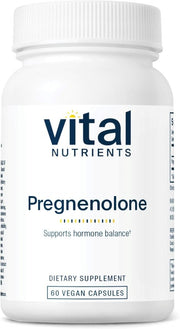 Vital Nutrients 비탈뉴트리언츠 프레그네놀론 10mg – 60캡슐 – 프레그네놀론 성분을 함유해 호르몬 밸런스 및 컨디션 관리