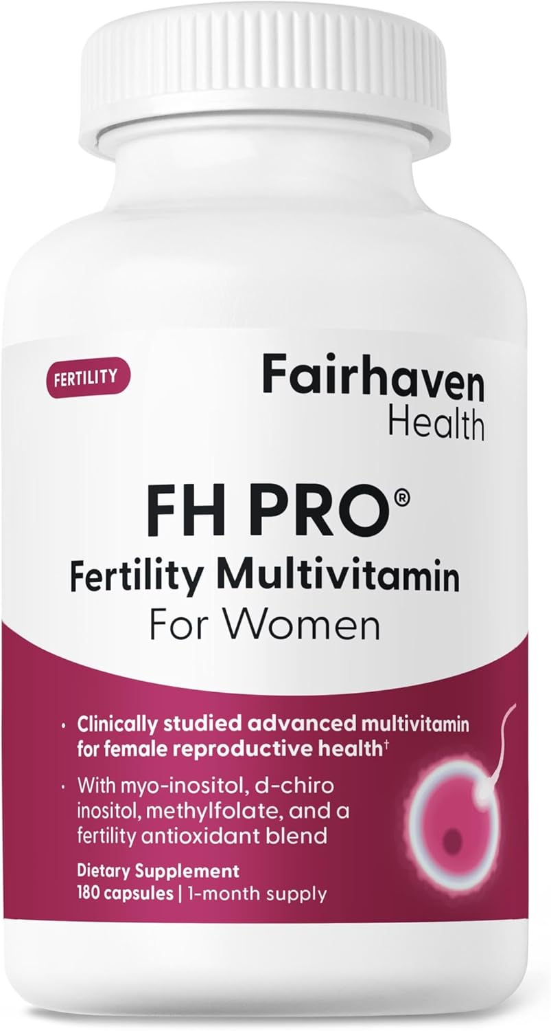 페어헤븐헬스 FH PRO 여성용 난임 멀티비타민 – 호르몬·배란·난소 기능 지원