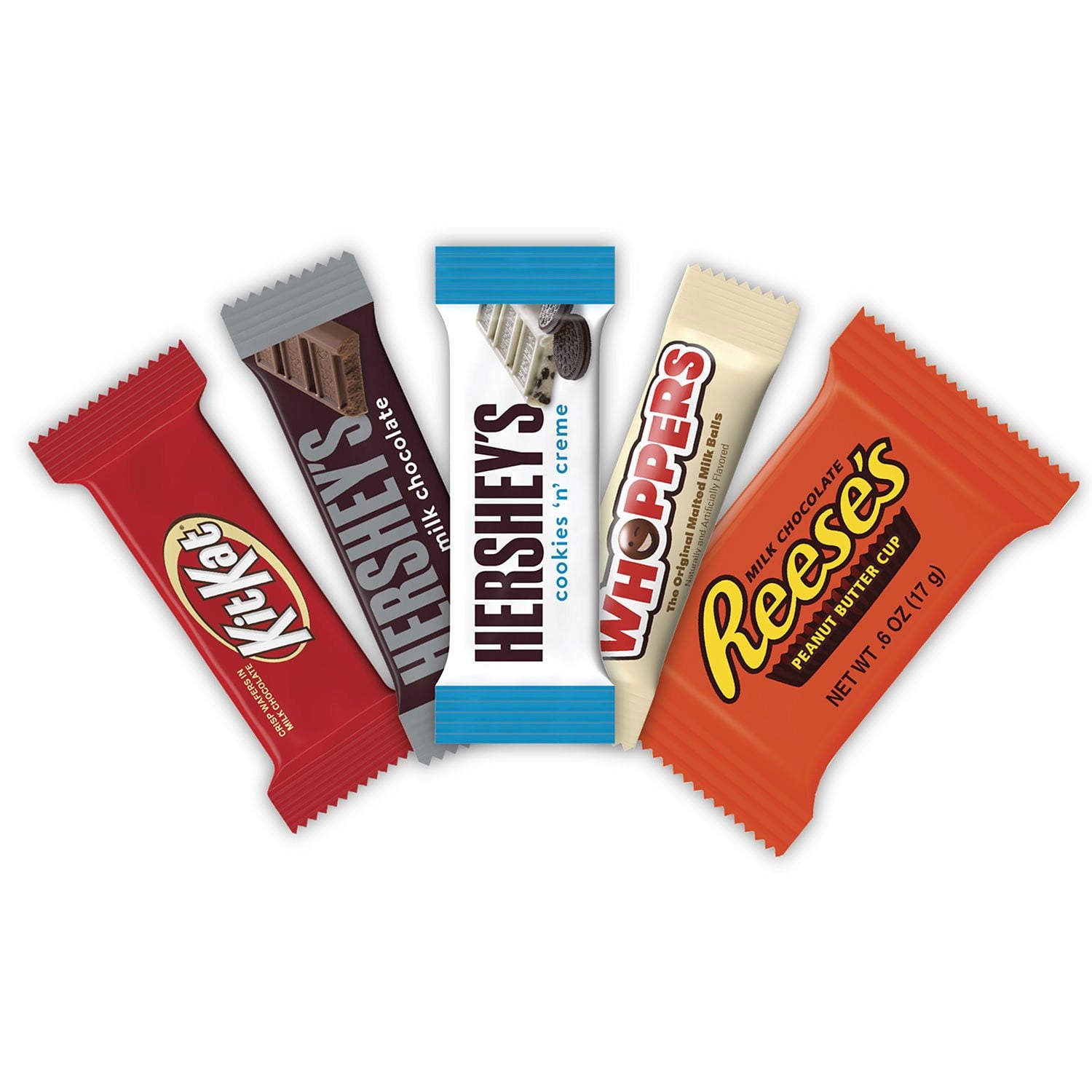 허쉬(HERSHEY'S) 어소티드 초콜릿 팩토리 페이버릿 스낵사이즈 155개