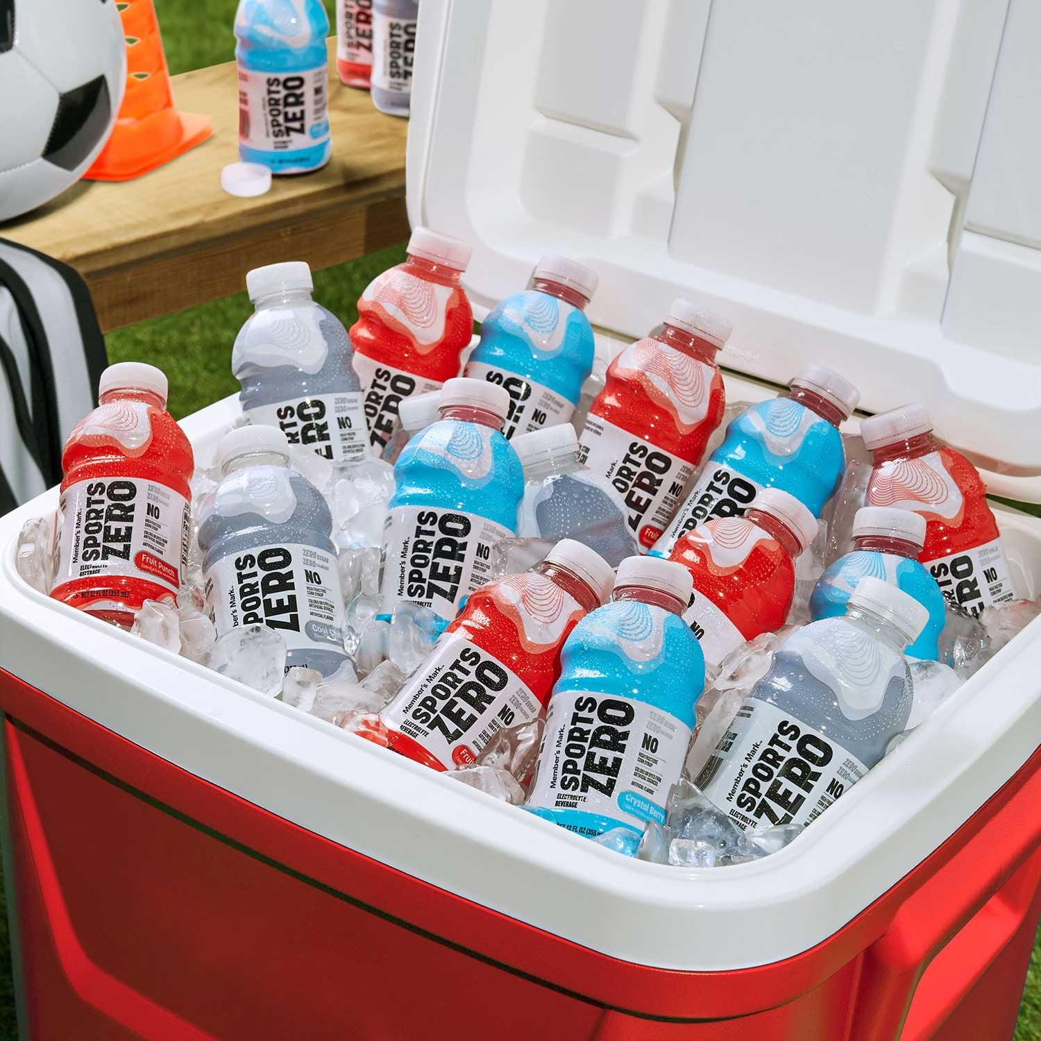 멤버스마크 스포츠 드링크 제로 12 fl. oz., 24 pk. – 무설탕 타입의 대용량 스포츠 음료