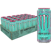 몬스터 울트라 바이스 구아바 16 fl. oz × 24 – 열대 구아바 무설탕 에너지