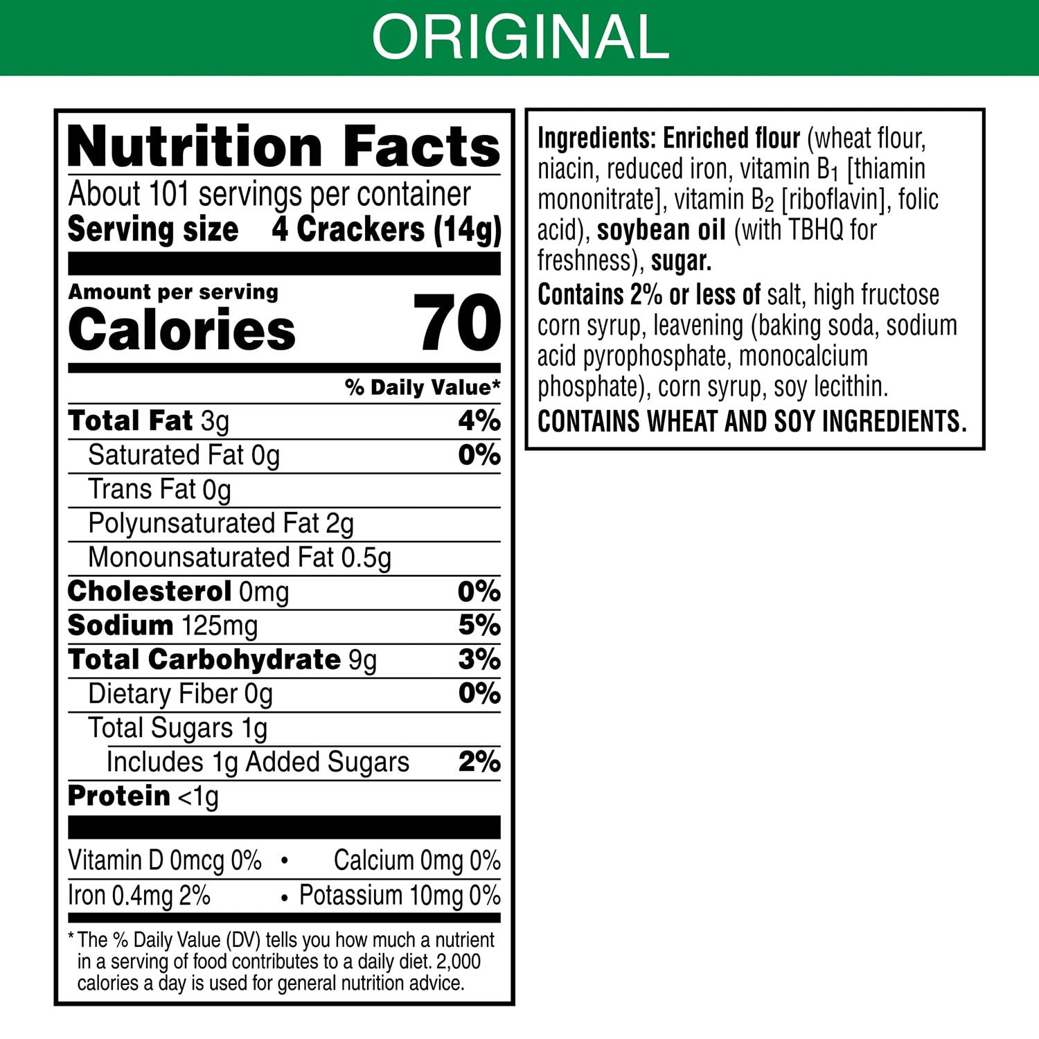 클럽 크래커 스낵 스택 – 2.08oz x 24팩