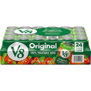 V8 오리지널 100% 야채 주스 11.5 oz × 24 – 토마토 베이스 채소 주스