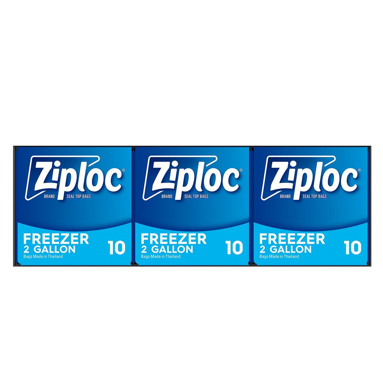 지퍼락 그립앤씰 2갤런 프리저백 30매 — 대용량 식품·아이템 보관