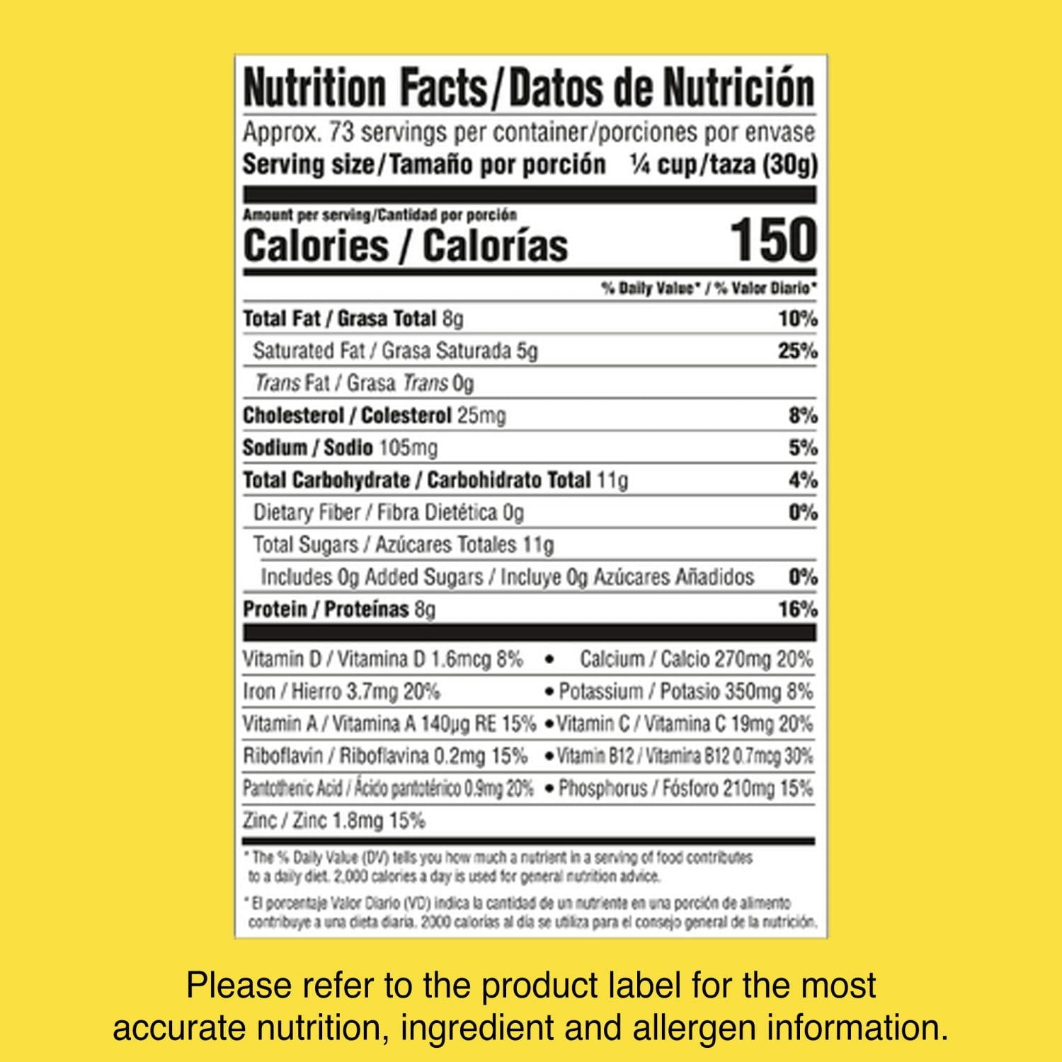 네슬레 니도 포르티피카다 전지분유 4.85 lbs — 영양 강화 우유 파우더