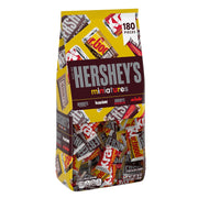 허쉬(HERSHEY'S) 미니어처 초콜릿 버라이어티팩 180개 — 클래식 미니 초콜릿 세트