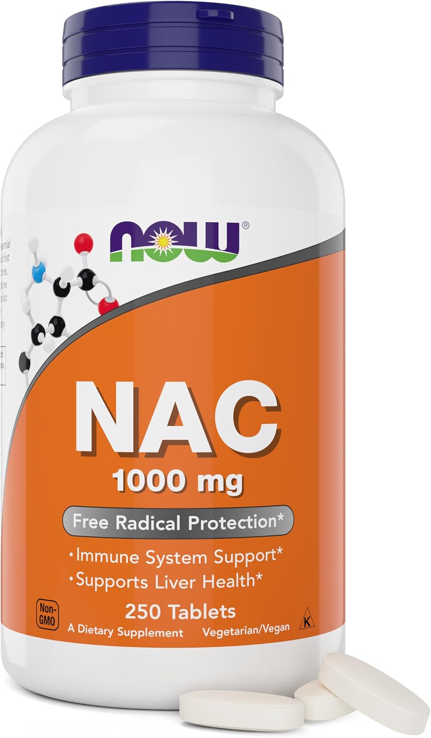 나우푸드 NAC 1,000mg – 고함량 N-아세틸 시스테인 · 글루타치온 항산화 관리