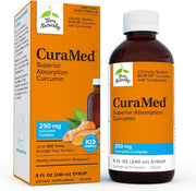 테리 내추럴리 큐라메드 시럽 250mg – 8oz – 고흡수 커큐민을 시럽 형태로 제공해 염증 반응 완화와 관절·전신 통증 관리에 초점