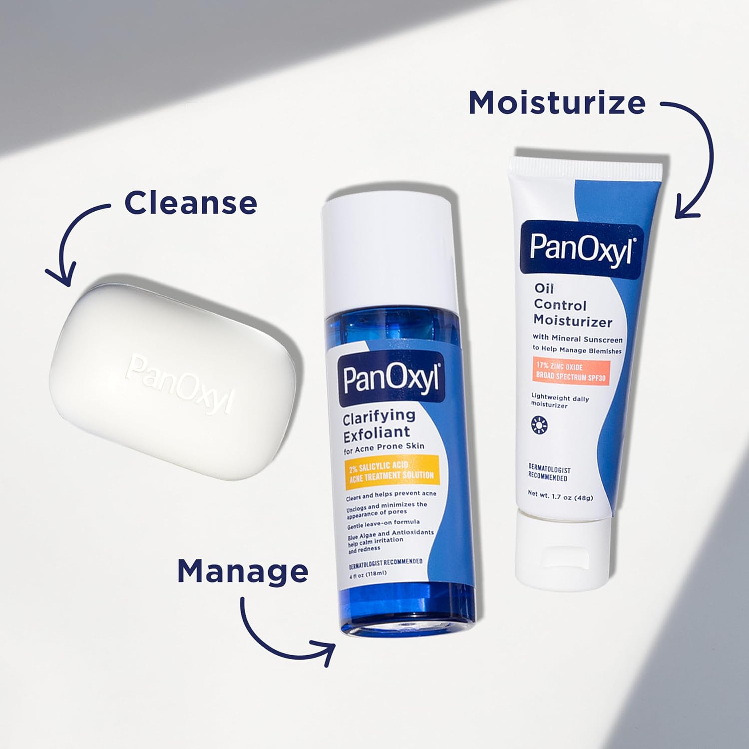 파녹실 클래리파잉 각질 제거제 2% 살리실산 4 fl oz – 모공 정화 및 각질 케어