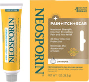 Neosporin Pain Itch Scar Triple Antibiotic Ointment 1 oz 네오스포린 상처 항생제 연고