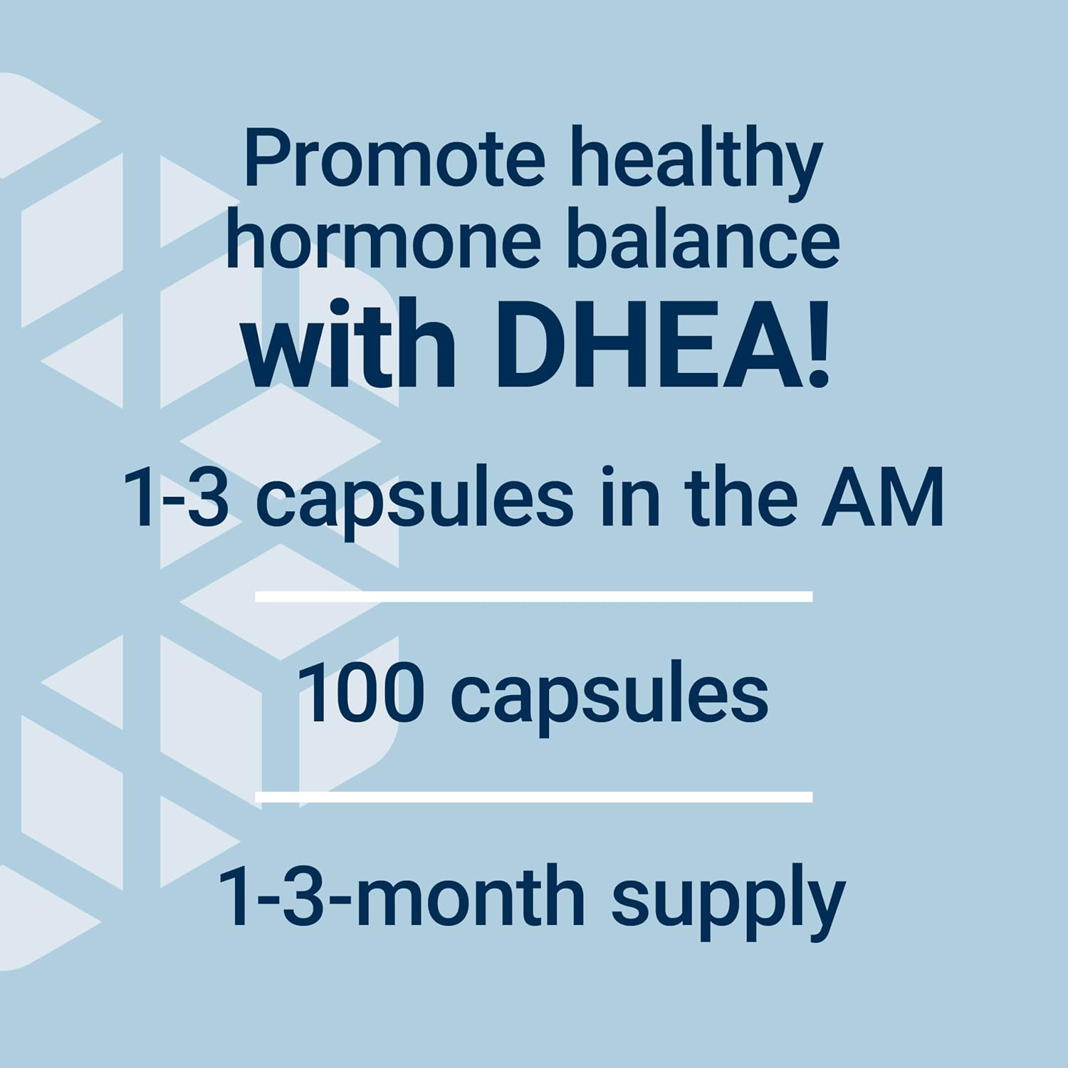 라이프 익스텐션 DHEA 15mg 100캡슐 – 저함량 호르몬 밸런스 · 건강한 에이징 관리