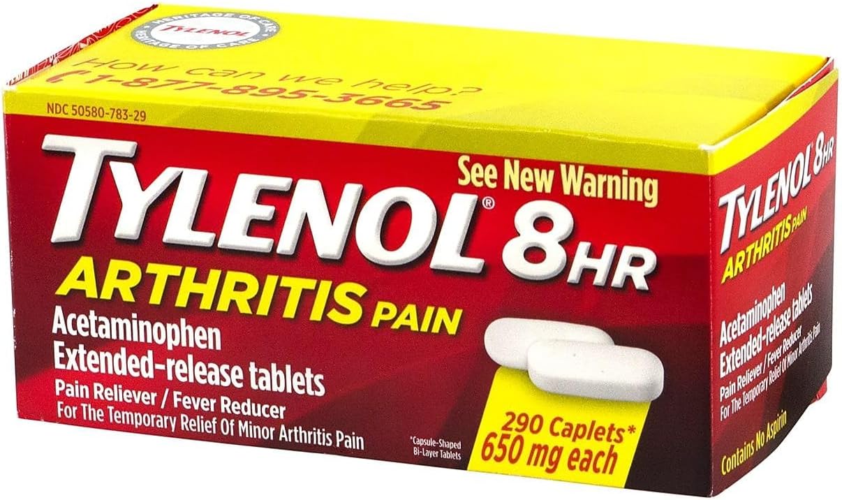 타이레놀 아세트아미노펜 650mg 290정