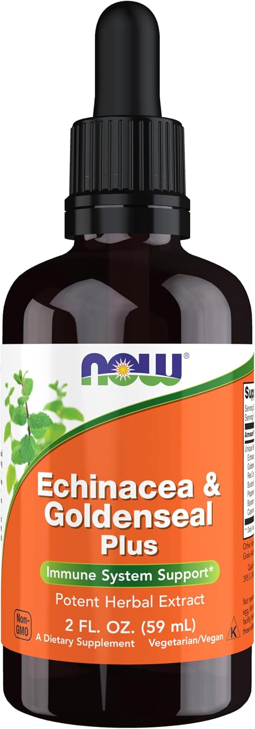 나우푸드 에키네시아 골든씰 플러스 Echinacea Goldenseal Plus 액상 59ml