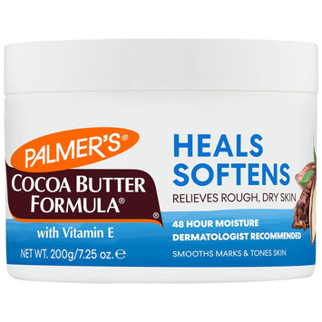 파머스 코코아 버터 포뮬라 건조한 피부를 부드럽게 가꿔주는 고보습 크림  7.25 oz – 비타민 E 함유 고형 보습제로 건조한 피부 보습 관리용