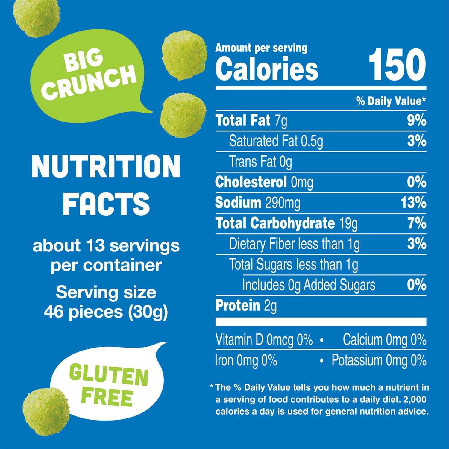 블라식 피클 볼스 딜 피클 맛 콘 퍼프스 14oz