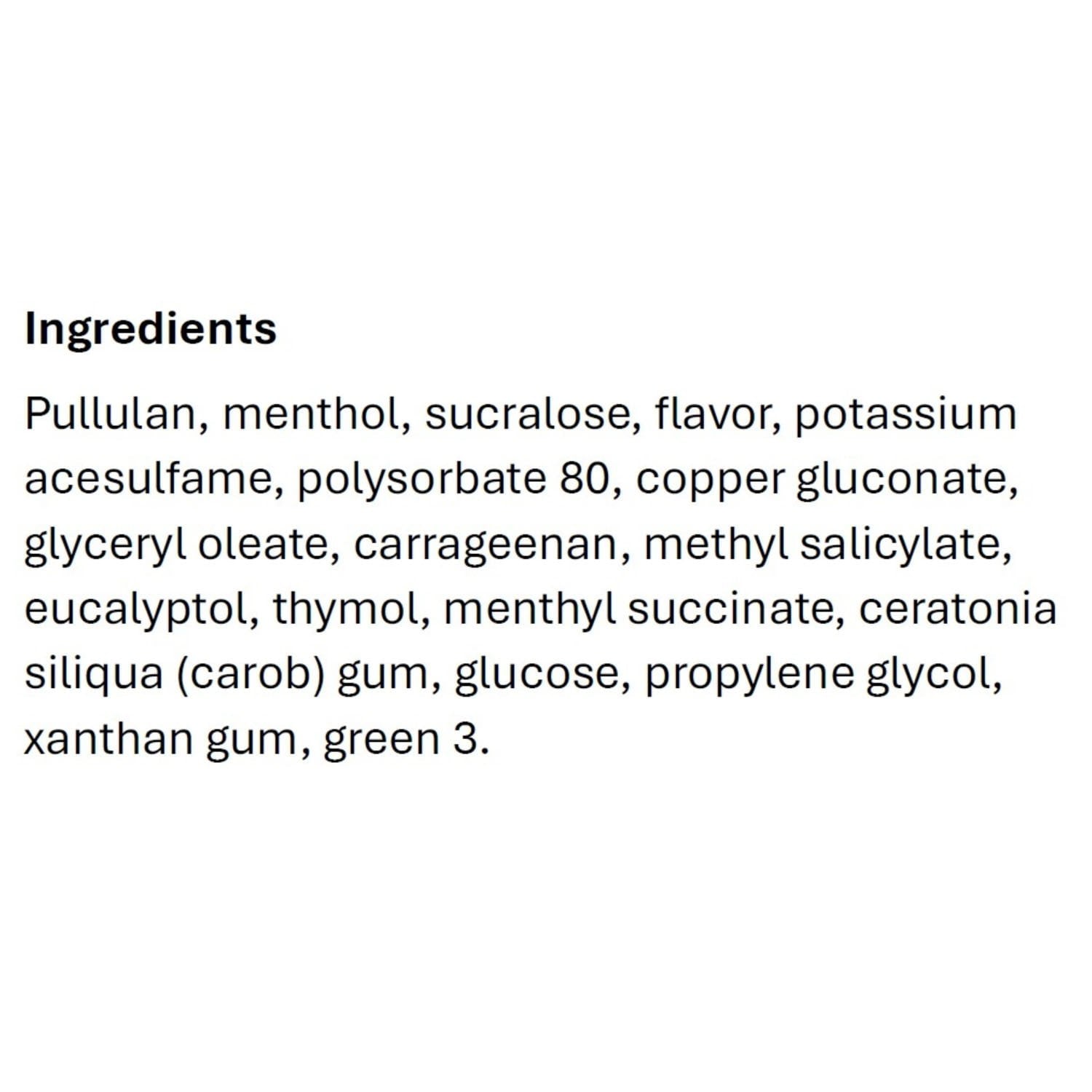 리스테린 쿨민트 포켓팩 72 strip × 6 pk