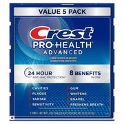 크레스트 프로헬스 화이트닝 + 인텐시브 클린 치약 5.8 oz × 5 pk