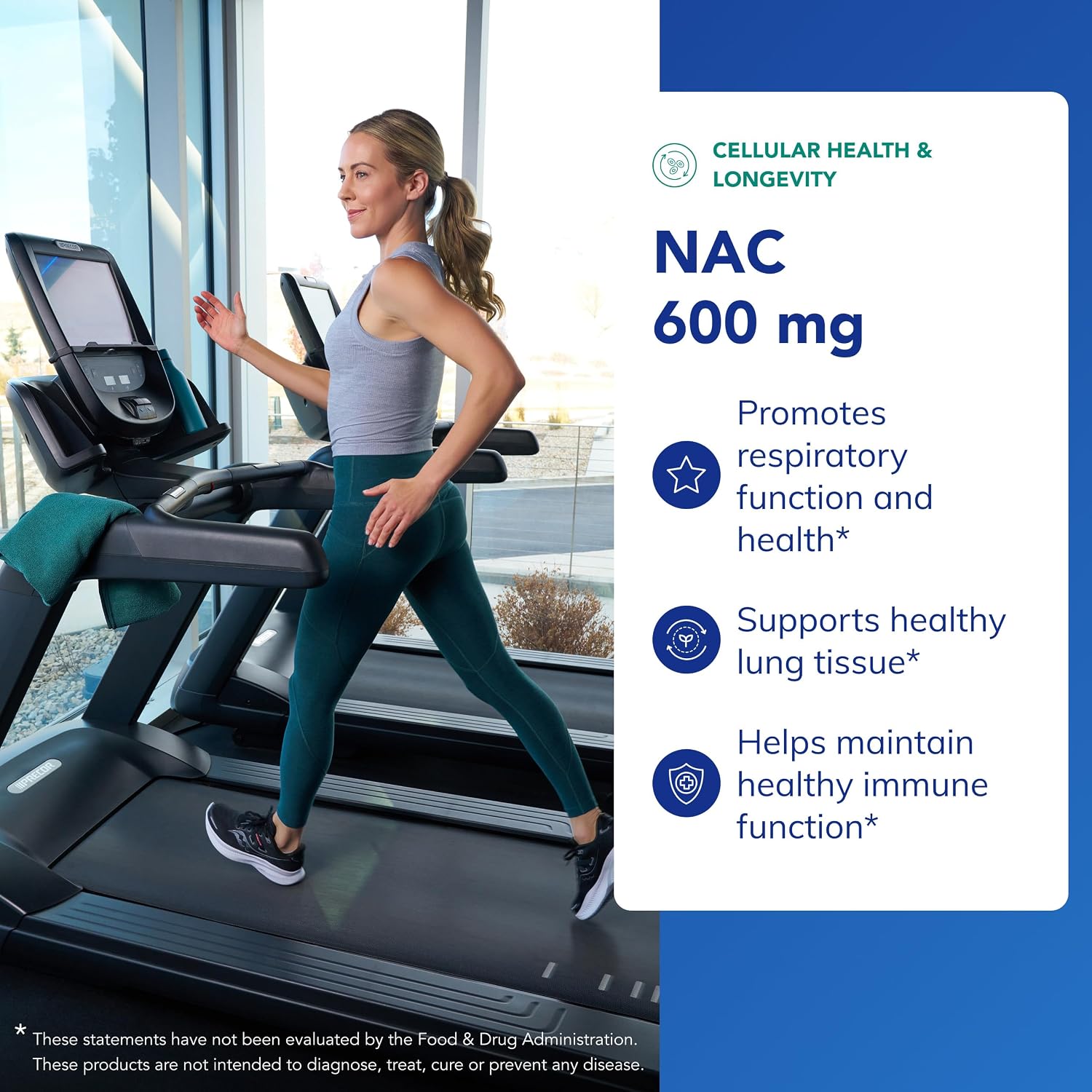 퓨어 인캡슐레이션 NAC 600mg 90캡슐 – 글루타치온 생성 · 항산화 및 호흡기 건강 관리