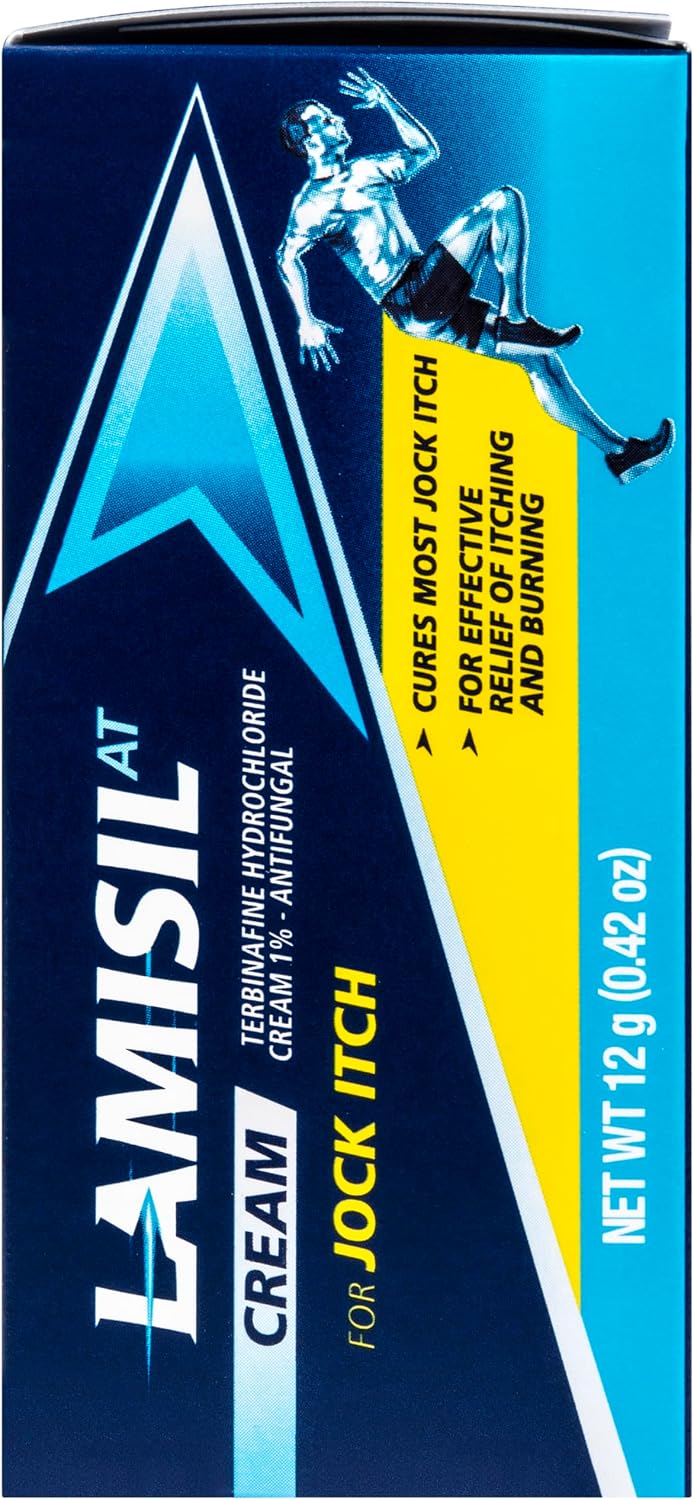라미실 AT 완선 항진균 크림 테르비나핀 1% 12g | Lamisil Jock Itch Antifungal Cream